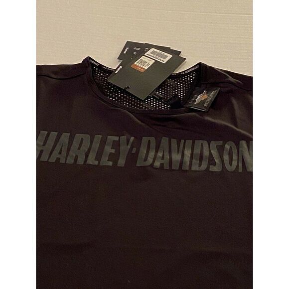 Harley-Davidson Women's Perf Stretchy Short Sleeve - Picture 3 of 9